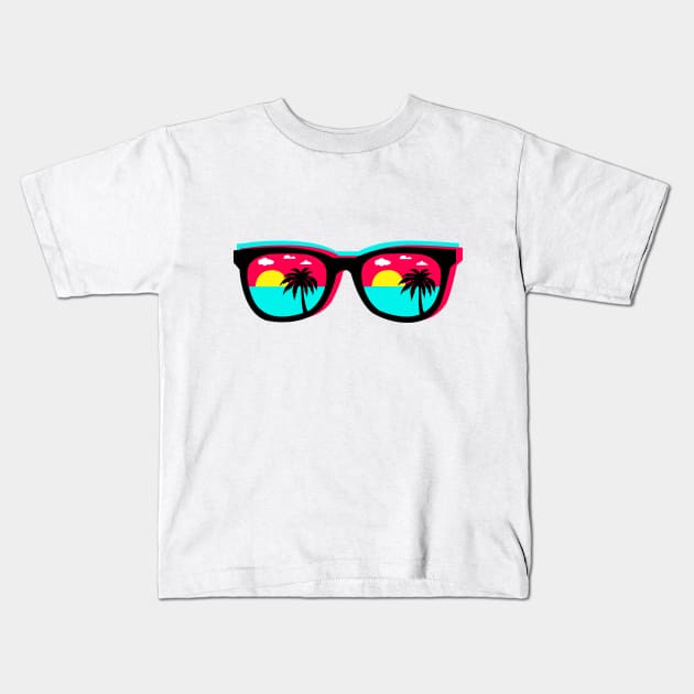 TikTok Shades Kids T-Shirt by stickisticki